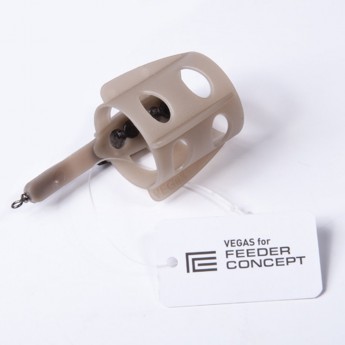 Кормушка фидерная FEEDER CONCEPT Vegas Овал Малая 40г Кормушка фидерная FEEDER CONCEPT Vegas Овал Малая 40г